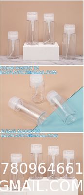 Nail Polish Remover Bottle, Pump Alcohol Dispenser, Makeup Acetone Containers, skincare packaging sets