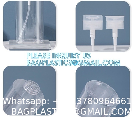 Pump Dispenser, Alcohol Dispenser Lockable Pump Dispenser Bottle for Nail Polish, Makeup Remover Bottles