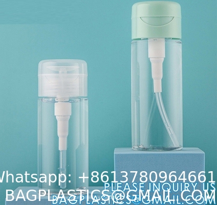 Pump Dispenser, Alcohol Dispenser Lockable Pump Dispenser Bottle for Nail Polish, Makeup Remover Bottles