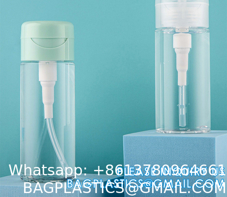 Pump Dispenser, Alcohol Dispenser Lockable Pump Dispenser Bottle for Nail Polish, Makeup Remover Bottles