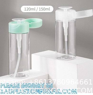 Pump Dispenser, Alcohol Dispenser Lockable Pump Dispenser Bottle for Nail Polish, Makeup Remover Bottles