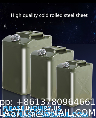Petrol Diesel Fuel Can,Gasoline Bucket Fuel Can with Oil Pipe Spout,Spare Car Fuel Tank Oil Drum,Portable Fuel