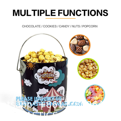 Coffee Tea Tin, Aluminum Can, POP Can, Cookie, Biscuit Candy Tin, Gift Storage Container, Popcorn Beer Bucket