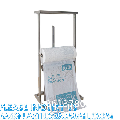 Compostable Dry Cleaning Perforated Clear biodegradable Garment/Laundry/Clothing Bags On Roll, Apparel Covers