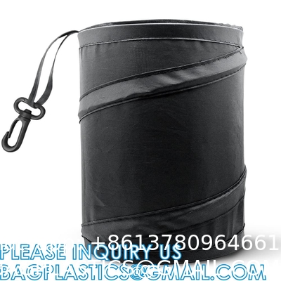 Car Trash Bags, Garbage Bag Hanging Detachable Bag for Car Trash Bag Hanging Back Seat Car Bag for Outdoor