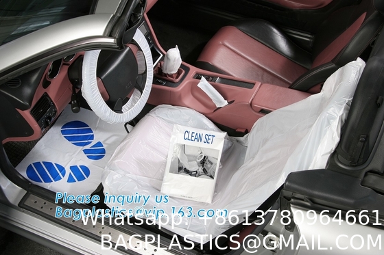 Disposable Seat Covers, Car Universal Plastic Seat Covers for Airplane Seats, Salon Chairs, Restaurant Seats