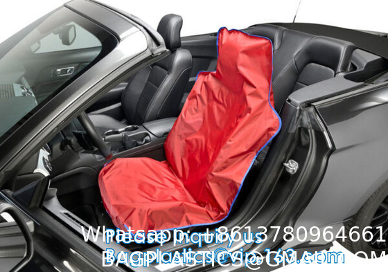 Polyester Durable Nylon Van Vehicle Waterproof Car Seat Cover Protector, Front Seat Cover for Universal Car Seat