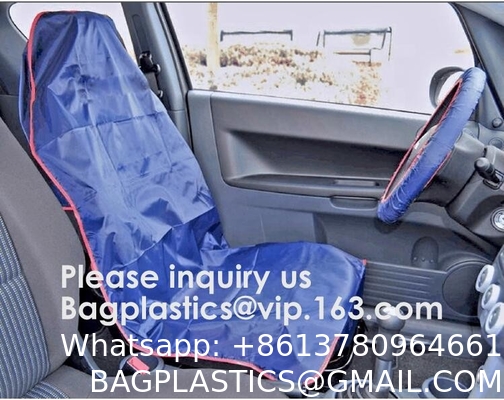 Polyester Durable Nylon Van Vehicle Waterproof Car Seat Cover Protector, Front Seat Cover for Universal Car Seat