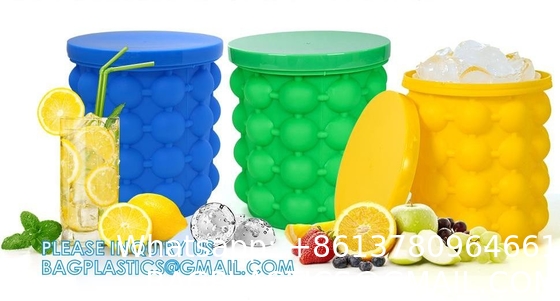 Silicone Ice Cube Molds With Removable Lids Reusable And BPA Free For Whiskey, Cocktail, Stackable Flexible Safe Ice