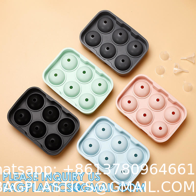 Silicone Ice Cube Molds With Removable Lids Reusable And BPA Free For Whiskey, Cocktail, Stackable Flexible Safe Ice
