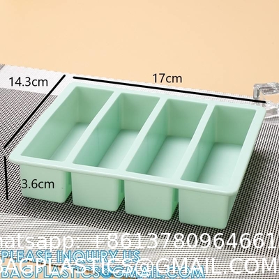 Silicone Ice Cube Molds With Removable Lids Reusable And BPA Free For Whiskey, Cocktail, Stackable Flexible Safe Ice