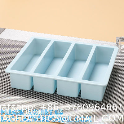 Silicone Ice Cube Molds With Removable Lids Reusable And BPA Free For Whiskey, Cocktail, Stackable Flexible Safe Ice