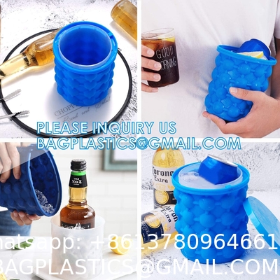 Silicone Ice Cube Molds With Removable Lids Reusable And BPA Free For Whiskey, Cocktail, Stackable Flexible Safe Ice