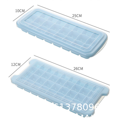 Silicone Ice Cube Molds With Removable Lids Reusable And BPA Free For Whiskey, Cocktail, Stackable Flexible Safe Ice