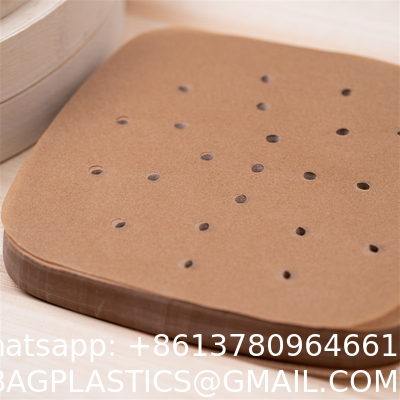 Air Fryer Disposable Paper Liner Reusable Air Fryer Liners, Round Air Fryer Parchment Paper, Non-Stick Food Grade