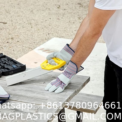 Heavy Duty Leather Welding Working Gloves, Palm safety Gloves, suede finish, cowhide, Cut Resistant, Driver Gloves