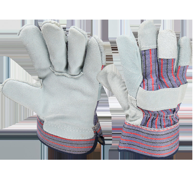 Heavy Duty Leather Welding Working Gloves, Palm safety Gloves, suede finish, cowhide, Cut Resistant, Driver Gloves