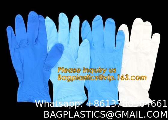 Medical Disposable Nitrile exam Gloves, Chemical Resistant, Powder-Free, Latex-Free, Non-Sterile, Food Safe, 4 Mil