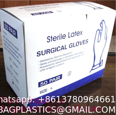 Surgical Gloves, Medical Examination Latex Gloves| 5 Mil Thick, Powder-Free, Sterile, Heavy Duty Exam Gloves
