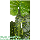 Artificial Monstera Deliciosa Plant 37" Fake Tropical Palm Tree, Perfect Faux Swiss Cheese Plants in Pot