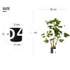 Artificial Plant Ficus Carica Fruit Plant Bonsai Tree Faux Plant Indoor Home Decor Plant Potted Plant Home