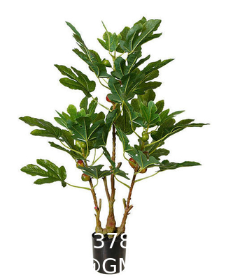 Artificial Plant Ficus Carica Fruit Plant Bonsai Tree Faux Plant Indoor Home Decor Plant Potted Plant Home