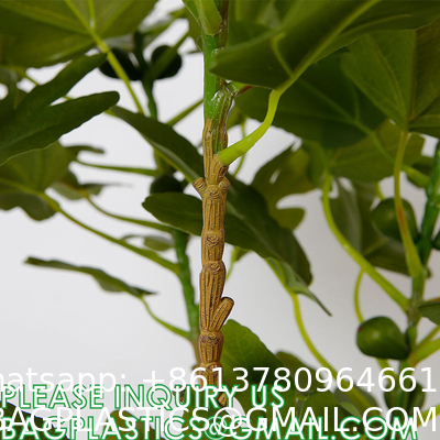 Artificial Plant Ficus Carica Fruit Plant Bonsai Tree Faux Plant Indoor Home Decor Plant Potted Plant Home