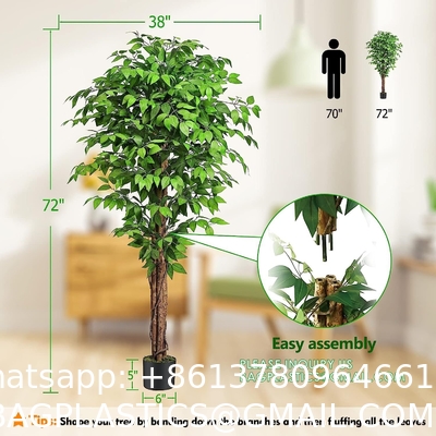 Artificial Plant Ficus Carica Fruit Plant Bonsai Tree Faux Plant Indoor Home Decor Plant Potted Plant Home