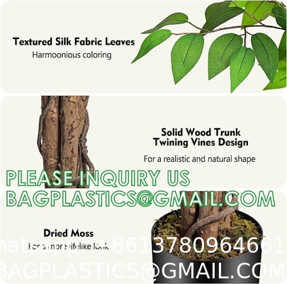 Artificial Plant Ficus Carica Fruit Plant Bonsai Tree Faux Plant Indoor Home Decor Plant Potted Plant Home