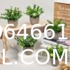 1.3m Potted Oak Tree Bonsai Faux House Plants For Home Decor Artificial Rubber Ficus Greenery Home Sets