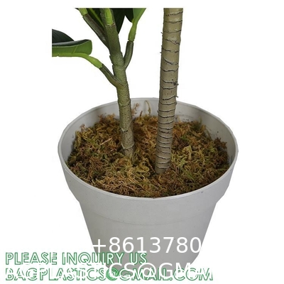 1.3m Potted Oak Tree Bonsai Faux House Plants For Home Decor Artificial Rubber Ficus Greenery Home Sets