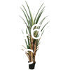 Dracaena Silk Plant Artificial 5ft Faux House Plants Evergreen Dracaena Marginata Fake Yucca Palm Trees in Pot