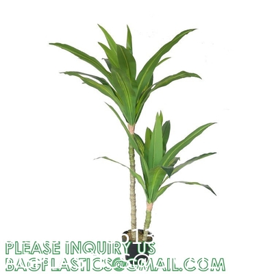 Dracaena Silk Plant Artificial 5ft Faux House Plants Evergreen Dracaena Marginata Fake Yucca Palm Trees in Pot