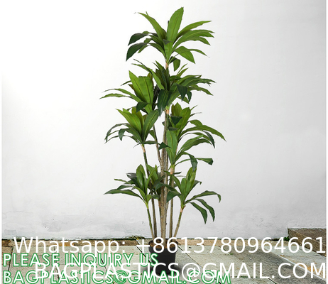 Dracaena Silk Plant Artificial 5ft Faux House Plants Evergreen Dracaena Marginata Fake Yucca Palm Trees in Pot