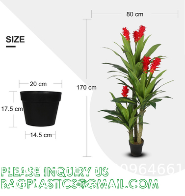 Dracaena Silk Plant Artificial 5ft Faux House Plants Evergreen Dracaena Marginata Fake Yucca Palm Trees in Pot
