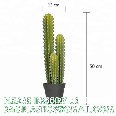 Pear Cactus Artificial Cactus Fake Big Cacti Pick Tall Faux Bunny Ear Plants for Home Garden Office Store Decor