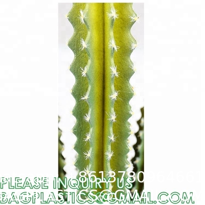 Pear Cactus Artificial Cactus Fake Big Cacti Pick Tall Faux Bunny Ear Plants for Home Garden Office Store Decor