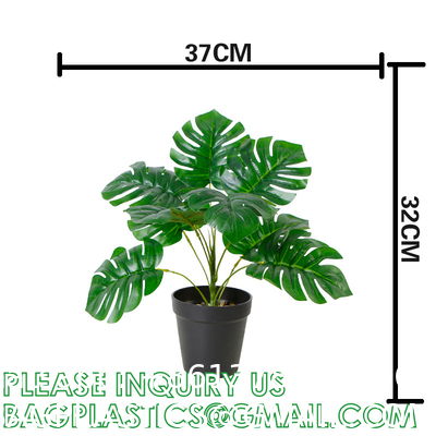 Artificial Bonsai Tree Juniper Faux Plants Indoor Fake Plants Decor with Ceramic Pots for Home Table Office Desk
