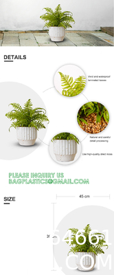 Artificial Bonsai Tree Juniper Faux Plants Indoor Fake Plants Decor with Ceramic Pots for Home Table Office Desk