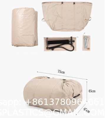 Air Tent, Inflatable Glamping Tent with Pump, Inflatable House Tent, Easy Setup Waterproof Outdoor Oxford Tents