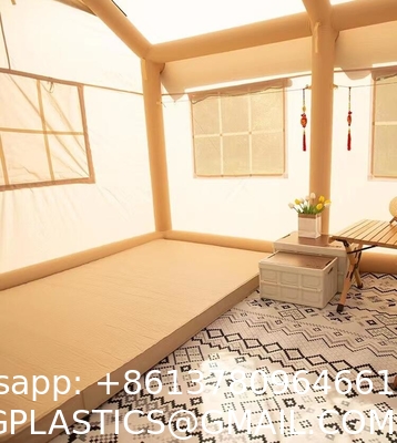 Air Tent, Inflatable Glamping Tent with Pump, Inflatable House Tent, Easy Setup Waterproof Outdoor Oxford Tents