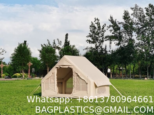 Air Tent, Inflatable Glamping Tent with Pump, Inflatable House Tent, Easy Setup Waterproof Outdoor Oxford Tents