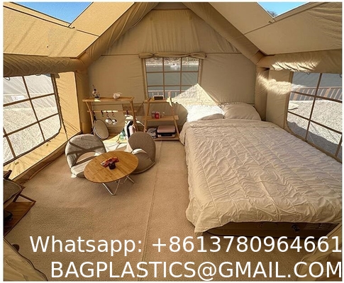 Air Tent, Inflatable Glamping Tent with Pump, Inflatable House Tent, Easy Setup Waterproof Outdoor Oxford Tents