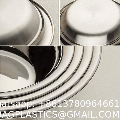 Stainless Steel Camping Plates Cups And Bowls Set. Camping Dish Set, Camping Mess Kits, Dinnerware Set