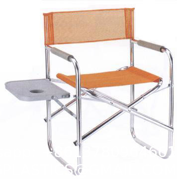 Promotional Folding Lightweight Aluminum Dining Director Chair Adjustable Outdoor Foldable Metal Director Chairs