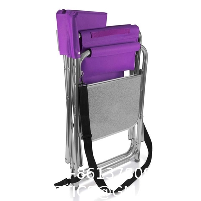 Promotional Folding Lightweight Aluminum Dining Director Chair Adjustable Outdoor Foldable Metal Director Chairs