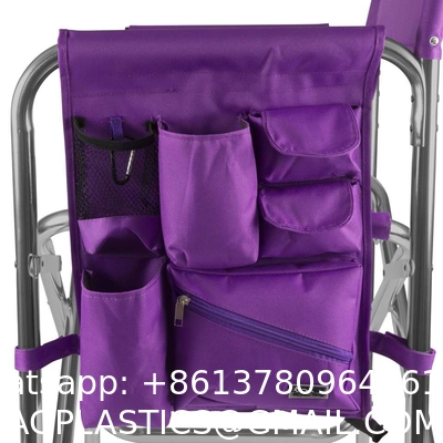 Promotional Folding Lightweight Aluminum Dining Director Chair Adjustable Outdoor Foldable Metal Director Chairs