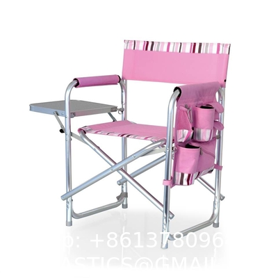 Promotional Folding Lightweight Aluminum Dining Director Chair Adjustable Outdoor Foldable Metal Director Chairs
