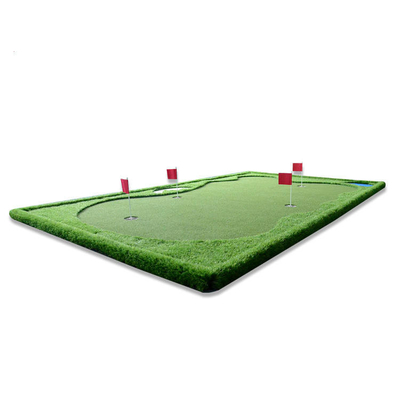 Factory OEM Portable Golf Putting Green Golf Mat Putting Anti-Water Rubber Mat For Mini Golf Course Use