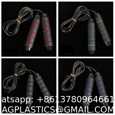 Skipping Rope with Ball Bearings Rapid Speed Jump Rope Cable and 6”Memory Foam Handles Ideal for Aerobic Exercise